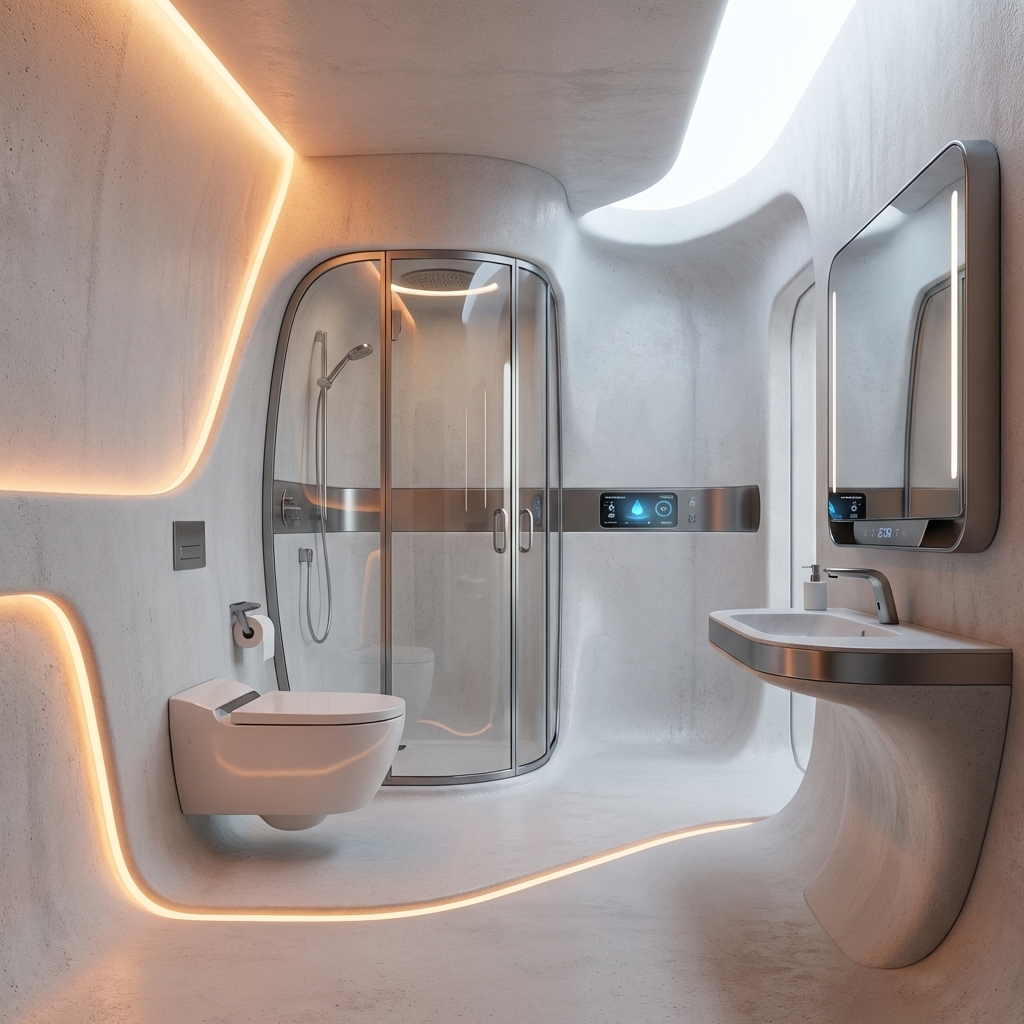 Zona habitacional privada dentro del Space X Mars Operations Hub - Elite24 Studio, firma de arquitectura en Bogotá