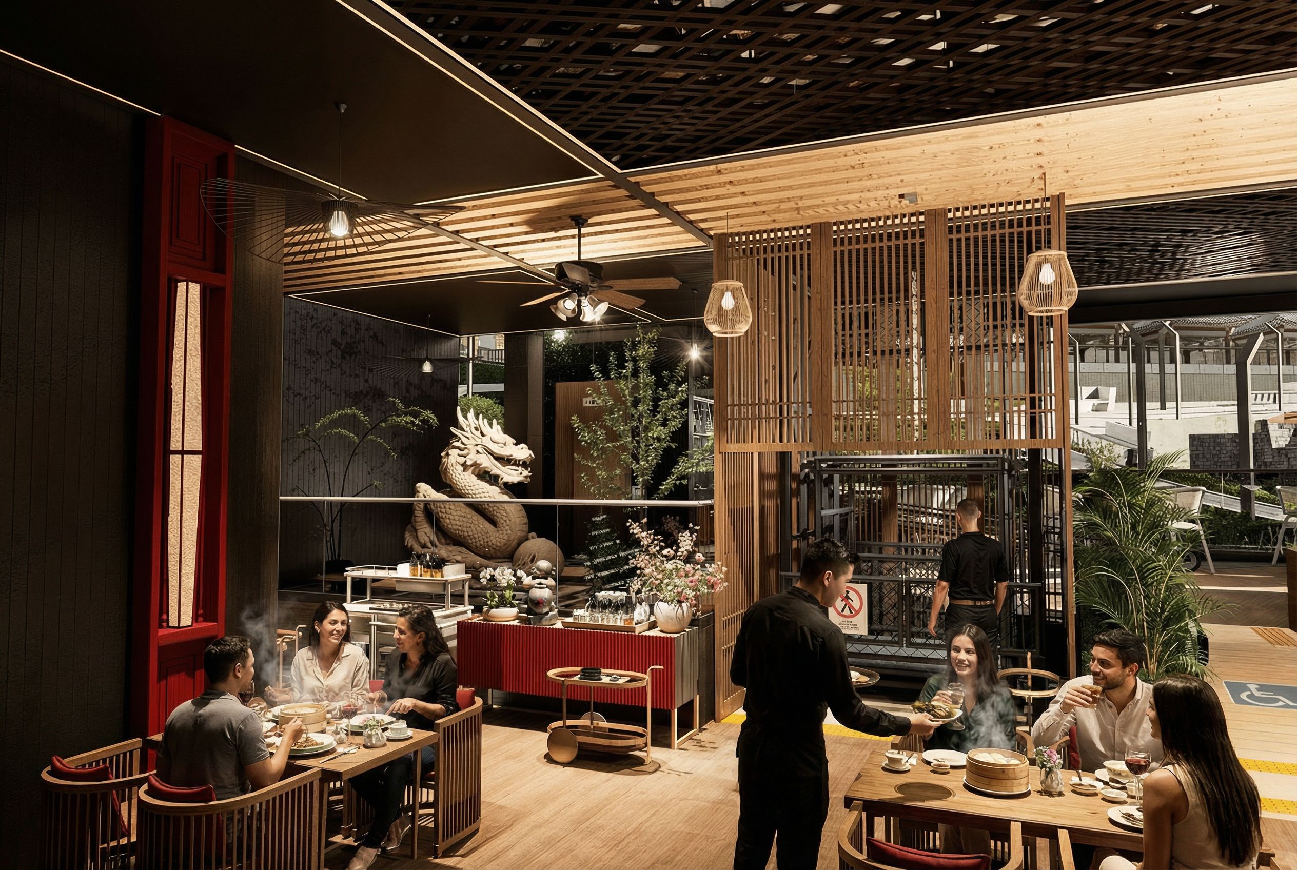 Área técnica y operativa en el nivel inferior del edificio Viva la Vida - Elite24 Studio, firma de arquitectura en Bogotá