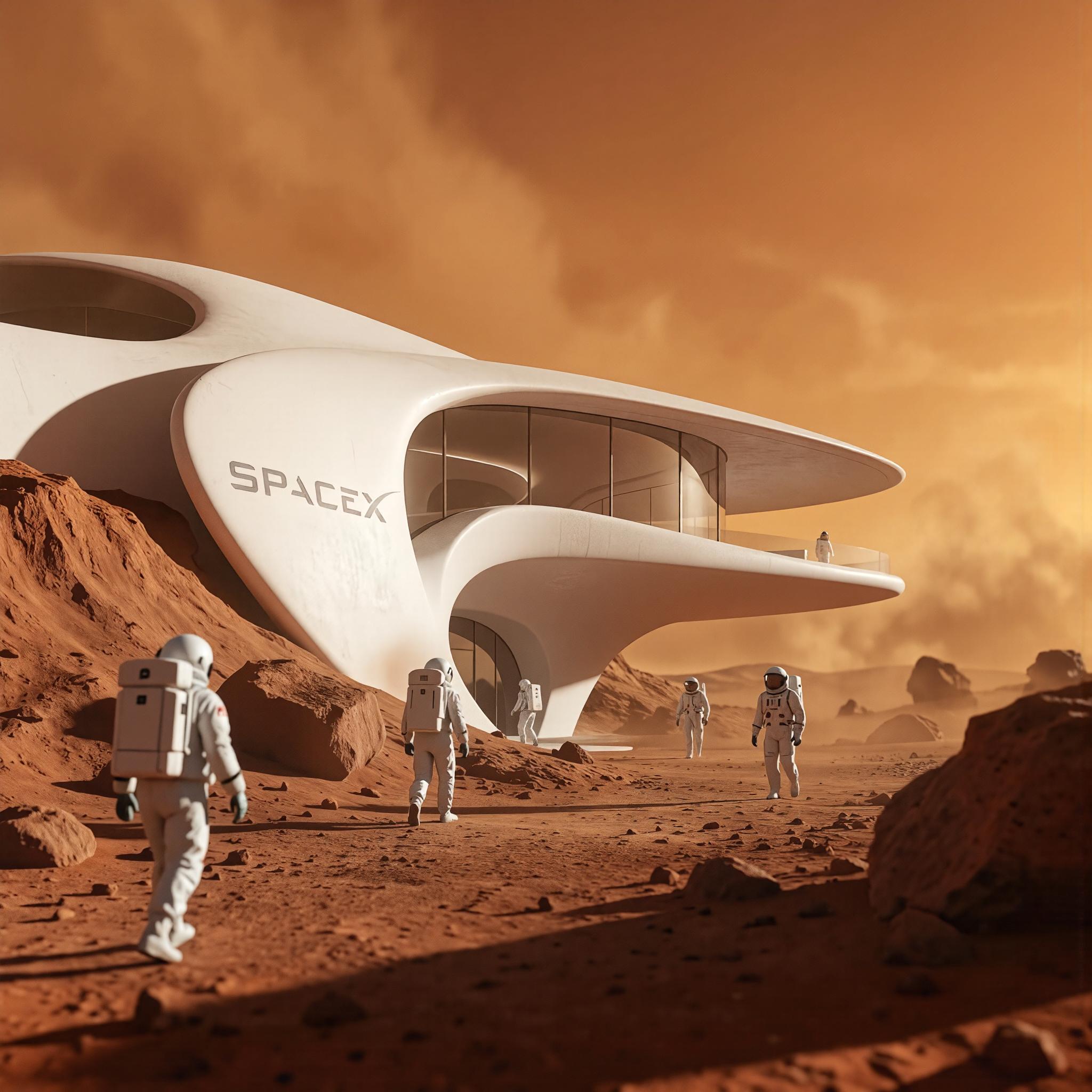 Centro de comando y control del Space X Mars Operations Hub - Elite24 Studio, firma de arquitectura en Bogotá