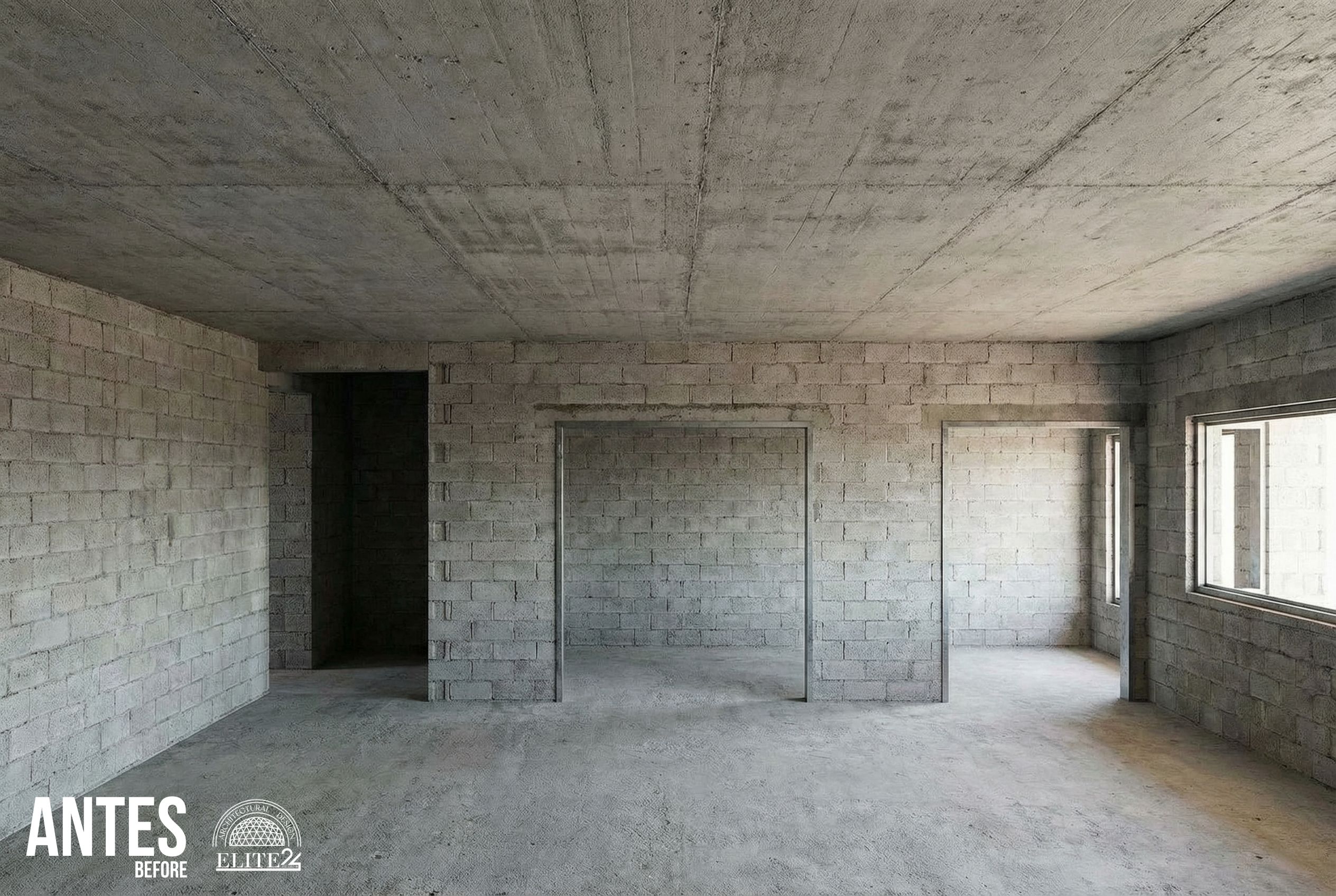 Isla central con encimera de cuarzo gris mate en la Cocina 202, Colina - Elite24 Studio, estudio de diseño interior en Bogotá